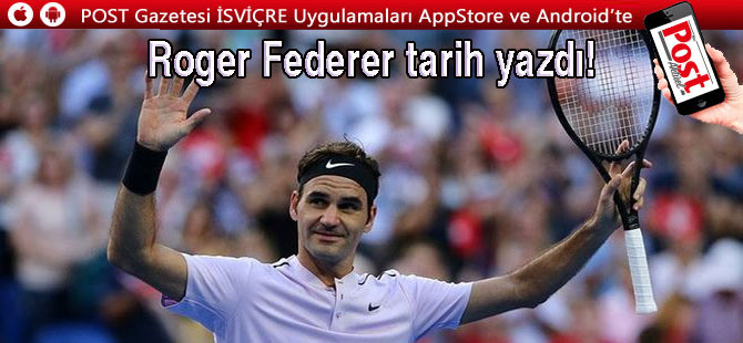 Federer grand slam turnuvalarında 20. şampiyonluğunu elde etti