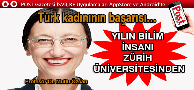 Gururlandık! Türk Bilim İnsanı Mutlu Özcan '2018 Yılın En Seçkin Bilim İnsanı' Seçildi