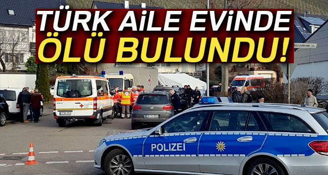 4 KİŞİLİK 1 AİLE EVİNDE ÖLÜ BULUNDU