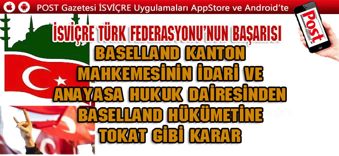 İSVİÇRE TÜRK FEDERASYONU’NUN BAŞARISI