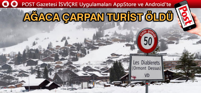 AĞACA ÇARPAN TURİST ÖLDÜ