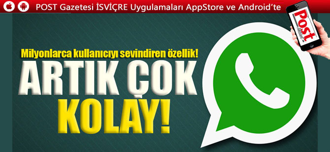 WhatsApp'ta son dakika! Bu özellikler kullanıcıları sevindirecek