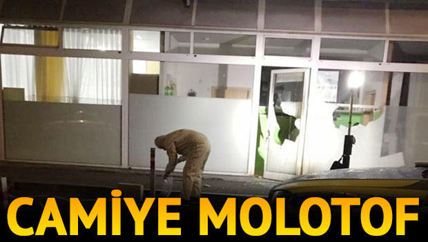 Camiye molotoflu saldırı