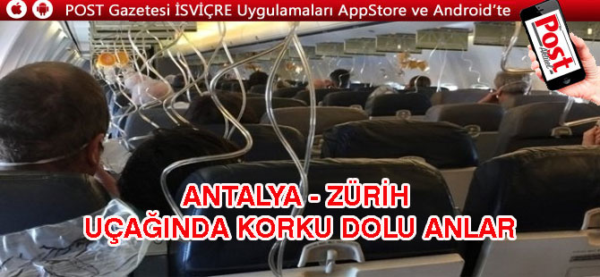 Antalya – Zürih Uçağı Sofya’ya İndi