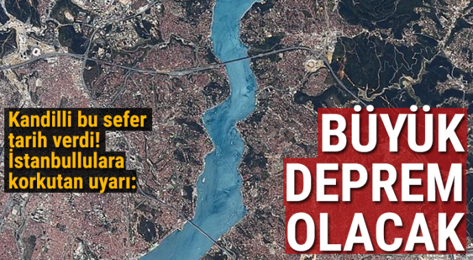 Kandilli Rasathanesi Müdürü'nden İstanbul için deprem uyarısı