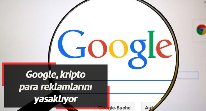 Google, kripto para reklamlarını yasaklıyor