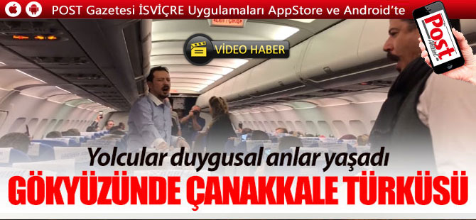 Gökyüzünde Çanakkale Türküsü