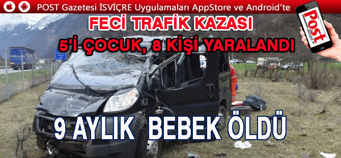 FECİ TRAFİK KAZASI CAN ALDI