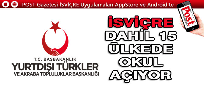 İSVİÇRE DAHİL 15 ÜLKEDE OKUL AÇIYOR