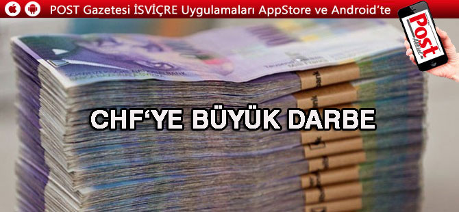 İsviçre Frangı tarihi darbe yedi