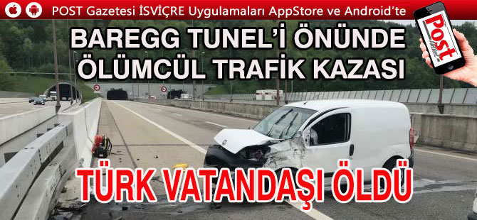 BETON AYAĞINA ÇARPAN TÜRK VATANDAŞI ÖLDÜ