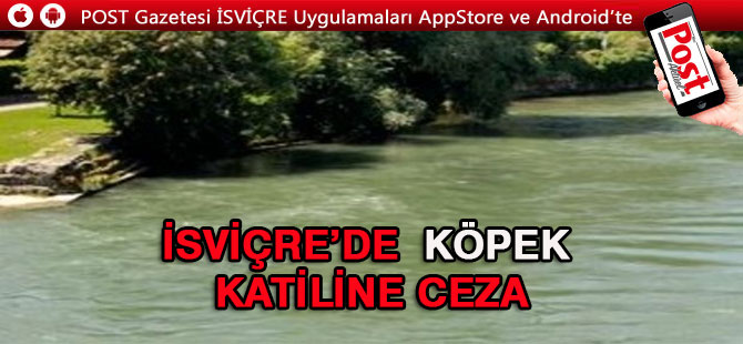 İsviçre'de köpek katili çifte  ceza!