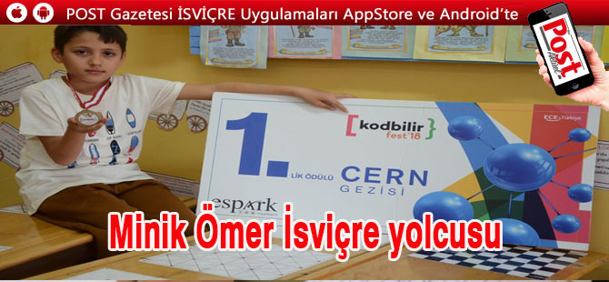 Minik Ömer İsviçre yolcusu