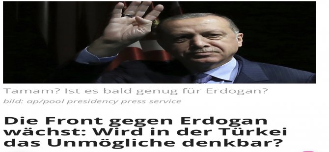 Erdoğan karşıtı cephe büyüyüyor başlıklı haber