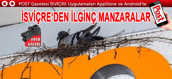 İSVİÇRE'DEN İLGİNÇ MANZARALAR