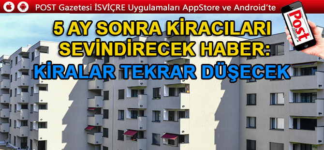 Kiracılara Müjde: Kiralar düşecek!