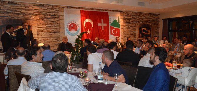 İsviçre Türk Federasyonu'nda coşkulu iftar