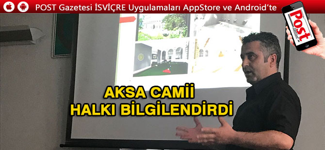 AKSA CAMİİDE BİLGİLENDİRME GÜNÜ