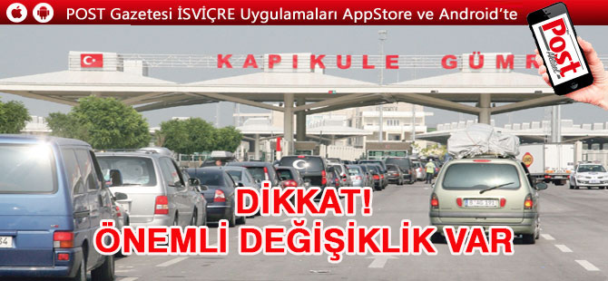 KARADAN YOLCULUK YAPACAKLAR DİKKAT