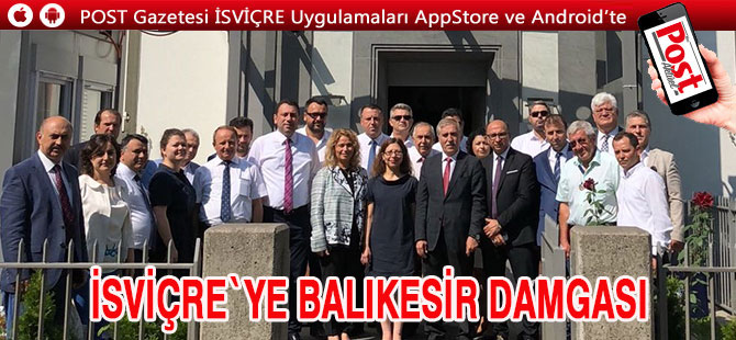 İsviçre`ye Balıkesir Damgası