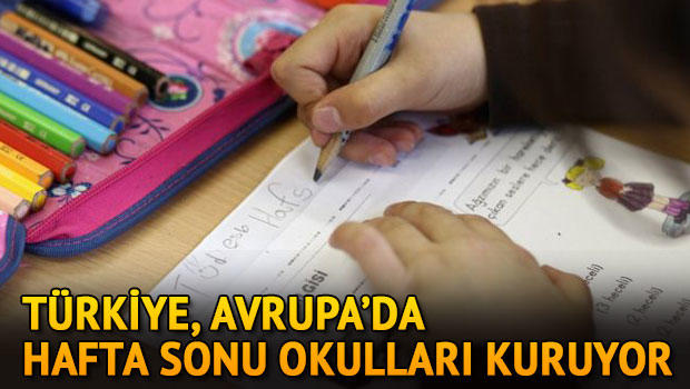 YTB’den, Avrupa’daki Türk gençlerine ‘hafta sonu’ okulu