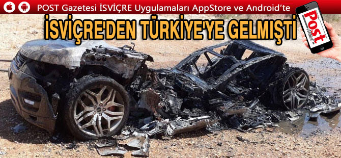 ALEV ALEV YANAN LÜKS CİP ADETA ERİDİ