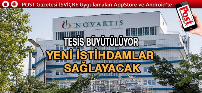 NOVARTİS 450 YENİ İSTİHDAM SAĞLAYACAK