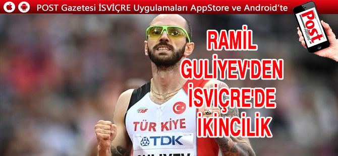 Ramil Guliyev'den İsviçre'de İkincilik