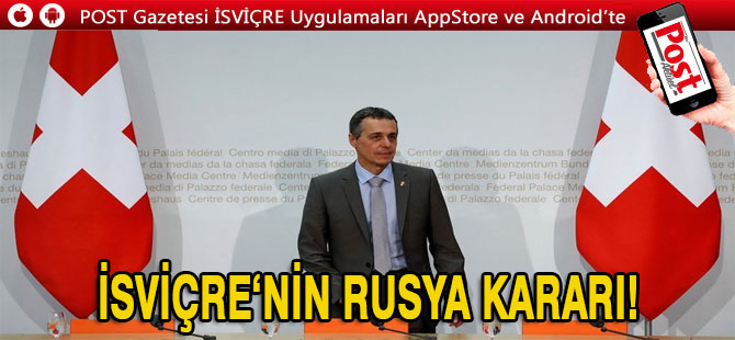 İsviçre'nin Rus diplomatlar kararı