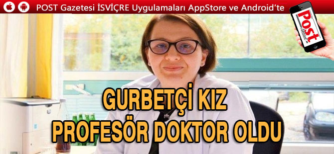 Öğretmenin başarılı olamaz dediği gurbetçi kız profesör doktor oldu