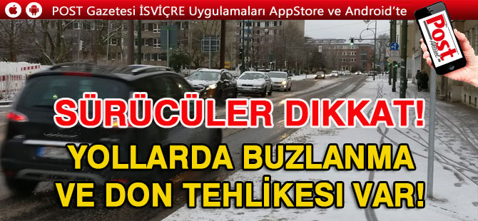 İSVİÇRE’DE BEKLENEN SOĞUKLAR GELİYOR