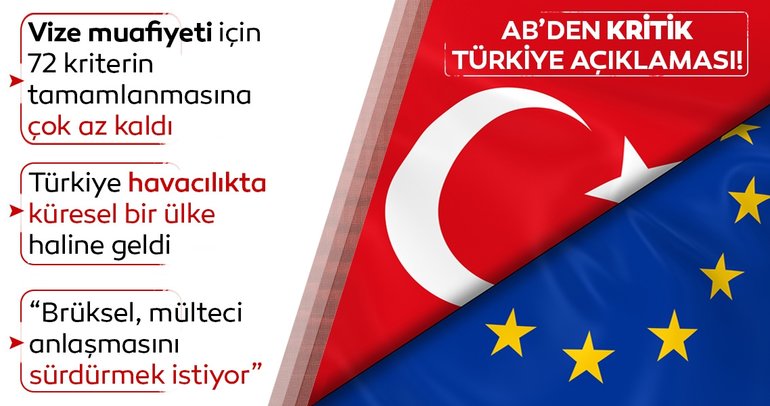 AB'den flaş vize açıklaması