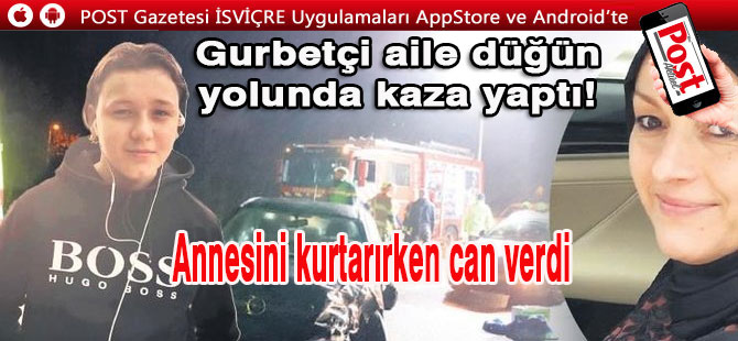 Annesini kurtardı Erdem can verdi