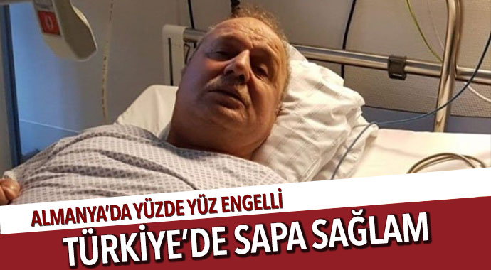 YÜZDE YÜZ ENGELLİYE SAĞLAM RAPORU