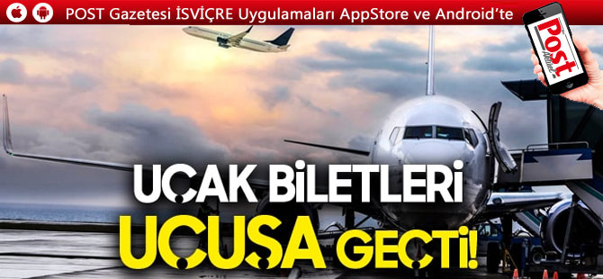 Uçak biletlerine zam yolda