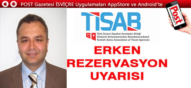 TİSAB'tan erken rezervasyon uyarısı