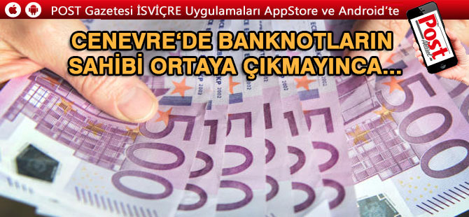 TUVALETTEN ÇIKAN BANKNOTLAR BULANIN OLACAK