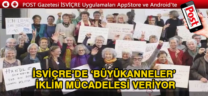 Büyükanneler mücadelede kararlı: Torunlarımız için!