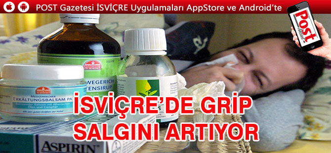 İSVİÇRE’DE GRİP SALGINI ARTIYOR