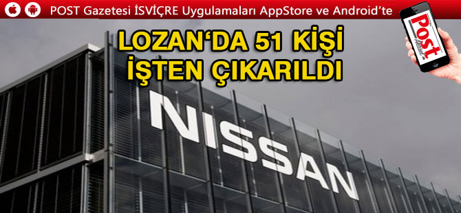 Lozan'da 51 kişi işten çıkarıldı