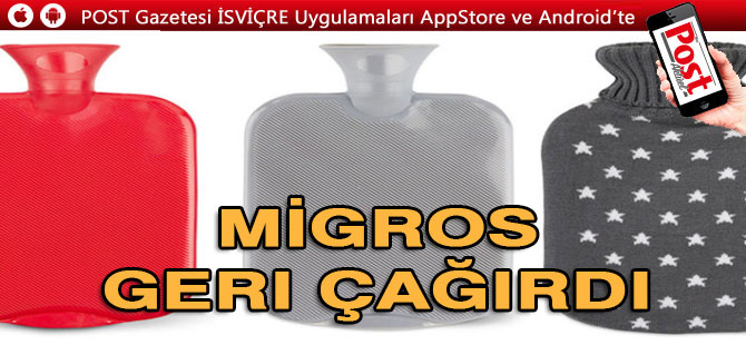 Migros bu ürünü geri çağırdı