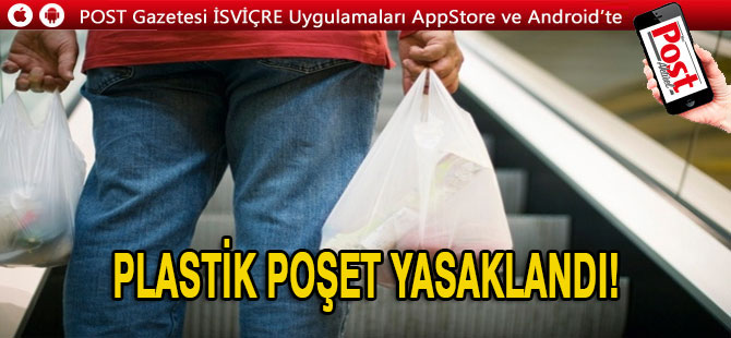 Cenevre’de ücretsiz plastik torba yasak