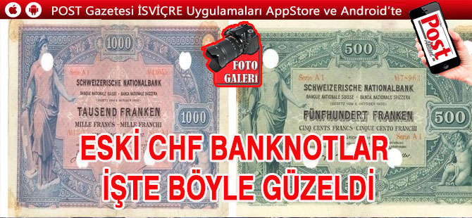 ESKİ BANKNOTLAR İŞTE BÖYLE GÜZELDİ / FOTOGALERİ