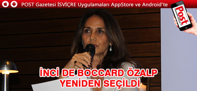 İnci de Boccard Özalp yeniden seçildi