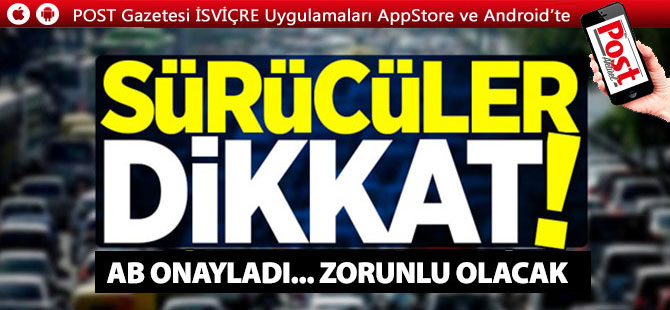 SÜRÜCÜLER DİKKAT