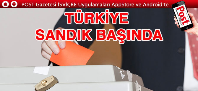 Türkiye sandık başına gidiyor