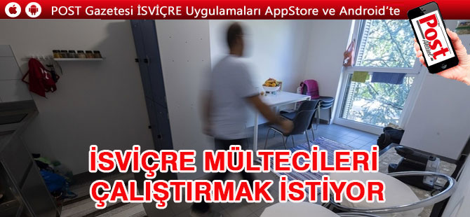 İsviçre, Mültecileri çalıştırmak istiyor