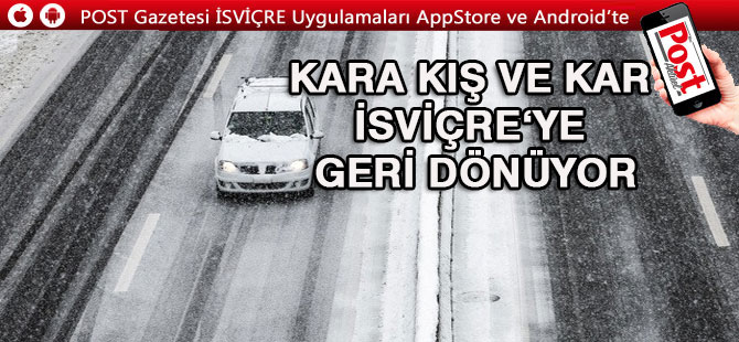 İsviçre’ye kar geri dönüyor