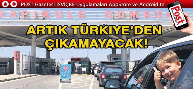 Borçlu yabancı plakalı araç gümrükten geçemeyecek