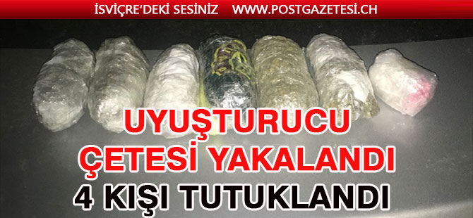 Çete Para ve Uyuşturucu ile yakalandı